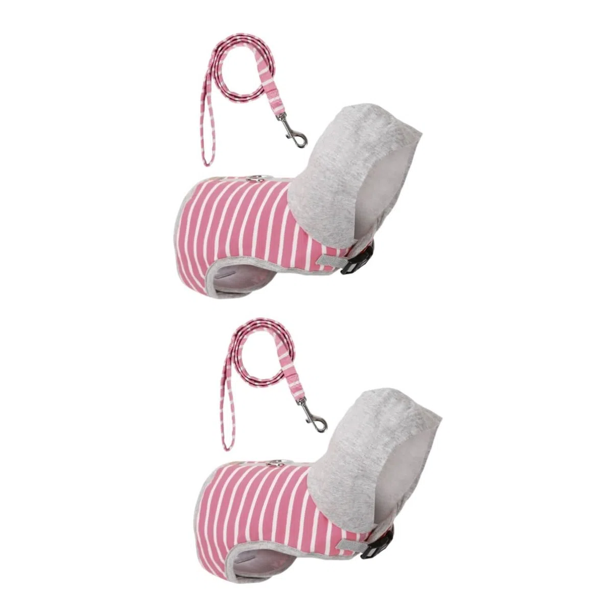 BESPORTBLE 2piezas Arnés y Correa para Gatos Diseño De Rayas Chaleco para Paseos Al Aire Seguridad Garantizada Talla
