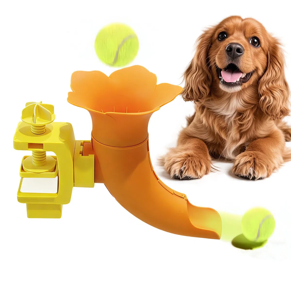 Lanzador Automático De Pelotas Para Perros Juego de Enriquecimiento con
