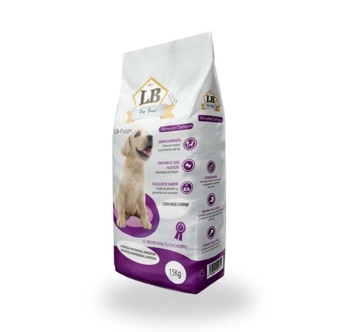 Lobby Pet Food Pienso para Perros Cachorros, Alimento Seco para Cachorro, 15 kg