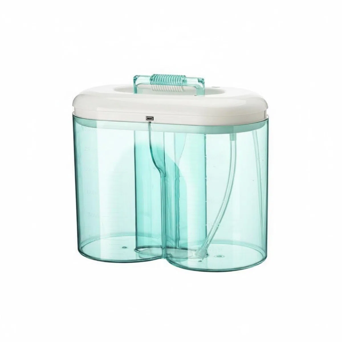 Dispositivo de Limpieza de Acuario Cambiador de Agua Sifón Eléctrico Bomba de Agua Alcance Extendido 50 Cm Botón PC Silicona Adecuado para Peceras