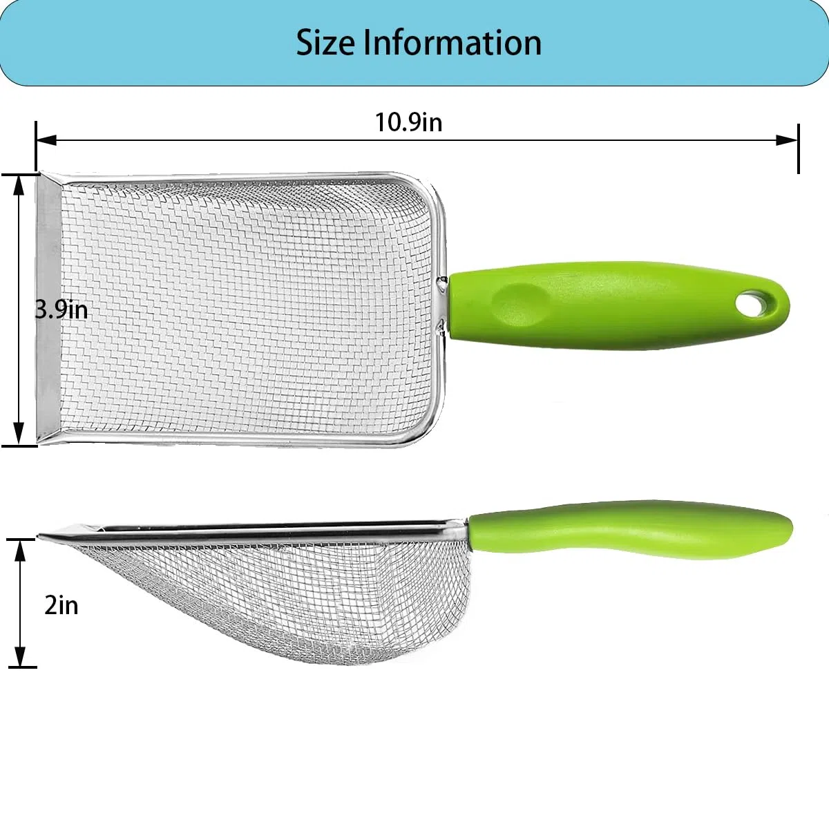 3 cucharas de arena de acero inoxidable para gatos, limpiador de arena de esquina, fácil de limpiar, pala de arena para gatos, pala de arena para terrarios de reptiles