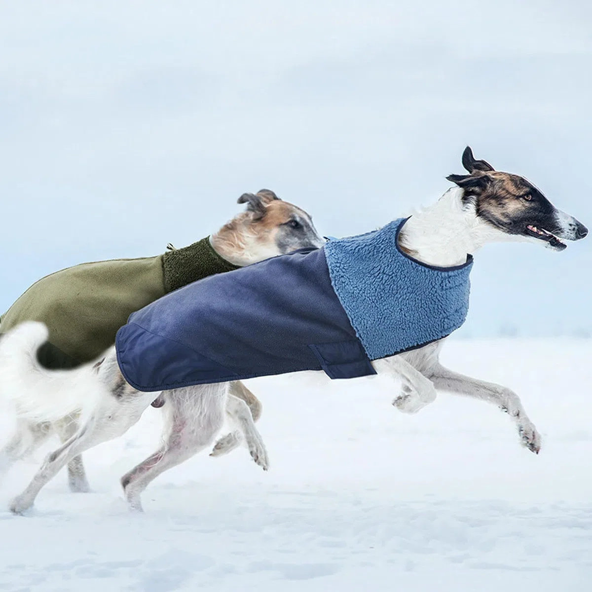 Abrigos De Perro De Lana Caliente para Perros Medianos Abrigo De Chaqueta De Invierno De Mascota Ajustable con Cuello Peludo Chaqueta De Nieve De Perro