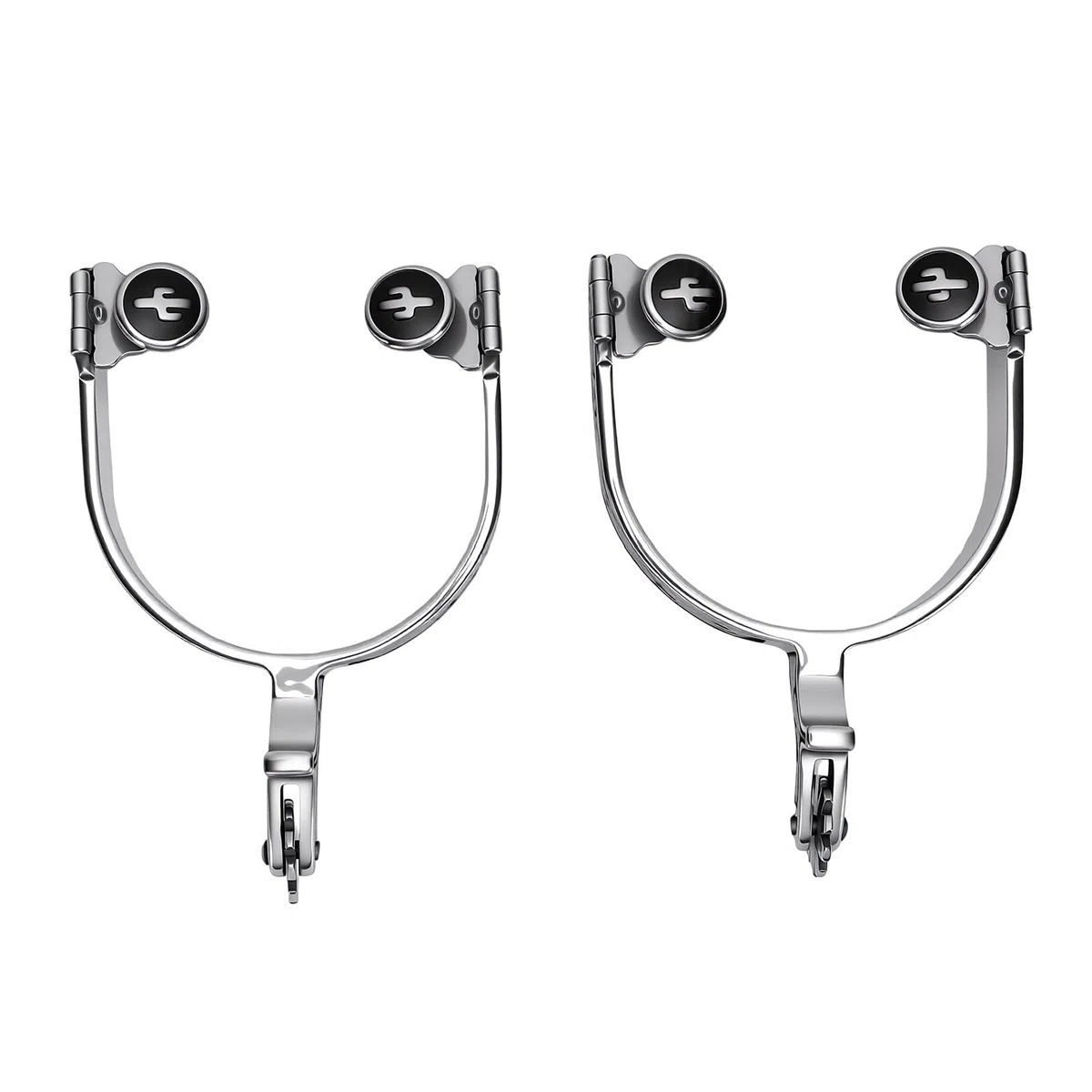 HEEPDD Espuelas Vaqueras del Oeste Talladas a Mano con Diseño Floral, Espuelas de Cowboy con Rueda Giratoria, for Equitación y Estilo Western