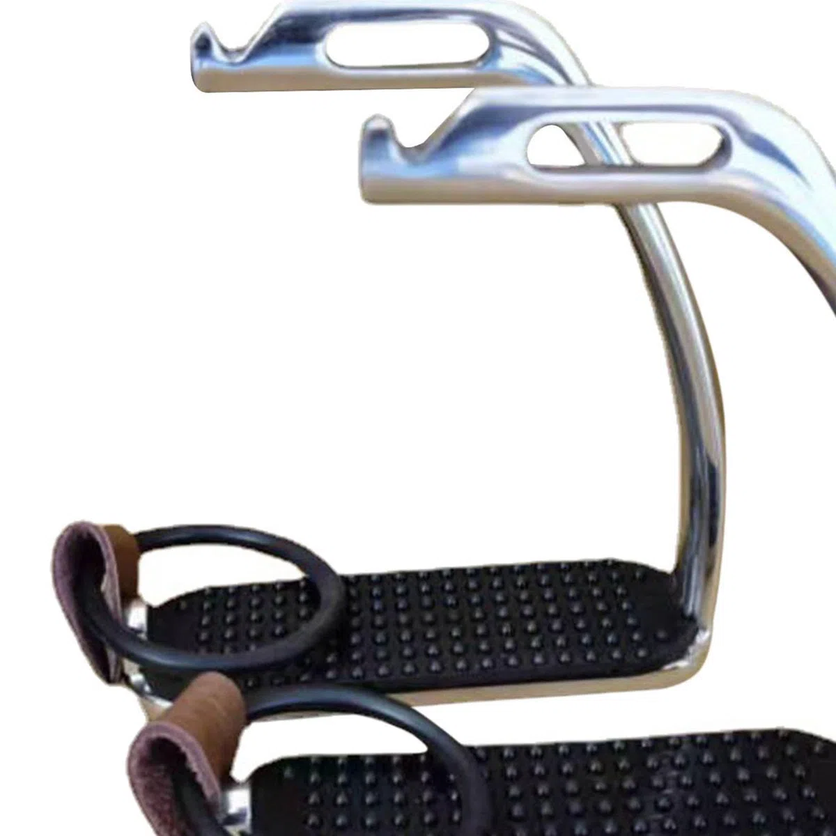 Milageto Estribos para Montar, Silla de Montar de protección, Almohadilla de Goma, Manguera, Silla de Montar en inglés para Exteriores, Suministros