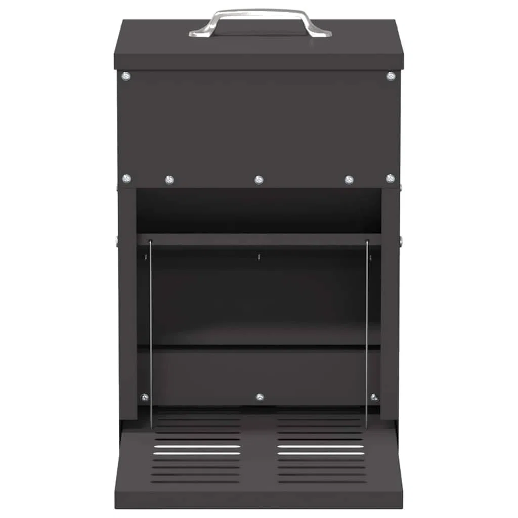 Comedero de pollo de metal de 25 x 42 x 40 cm de acero laminado en frío con mecanismo de pedaleo, gran comedero para rebaños, resistente y duradero para uso en interiores y exteriores