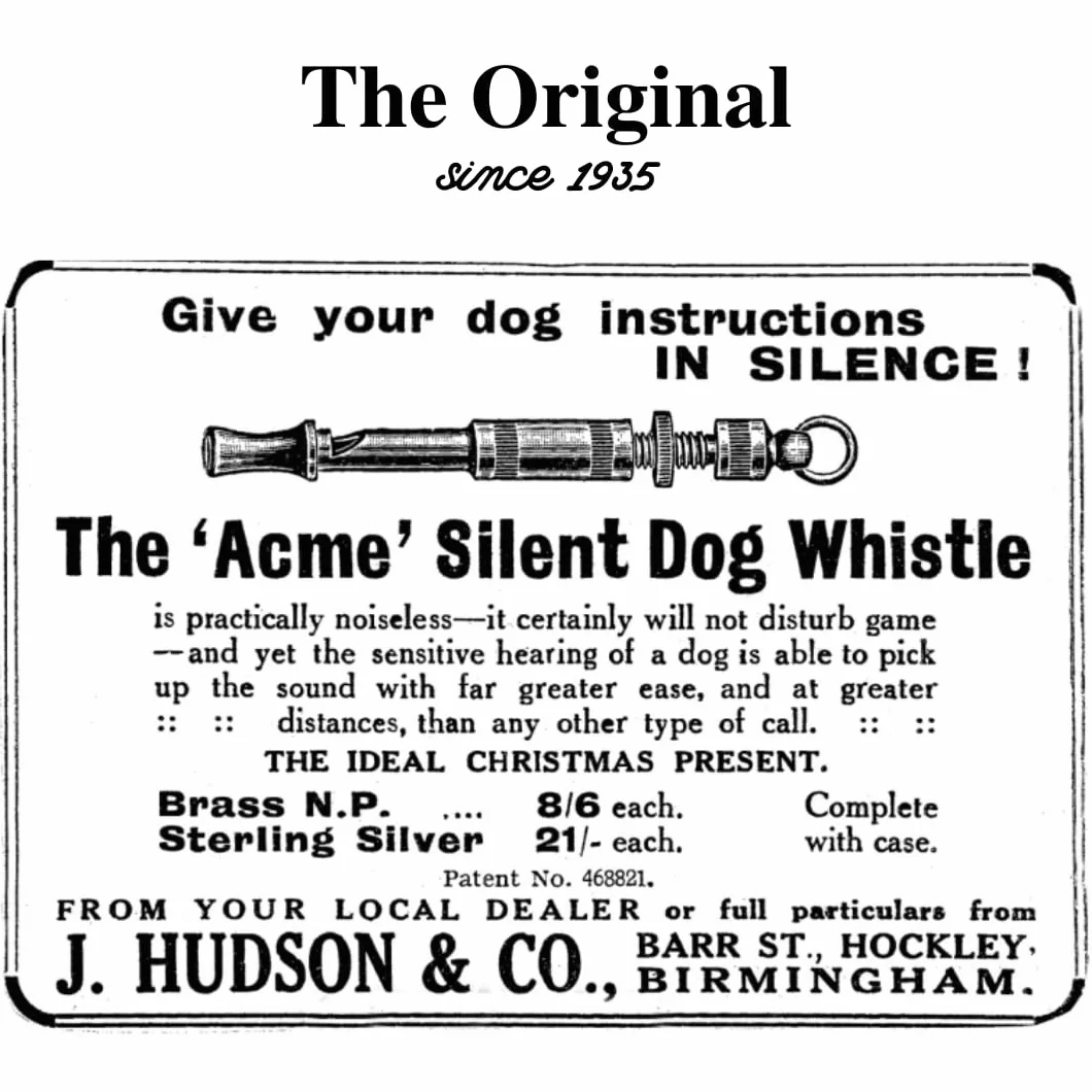 ACME - Silent Dog Whistle 535 - Color Cobre - Silencio Silencioso Perro Silencioso