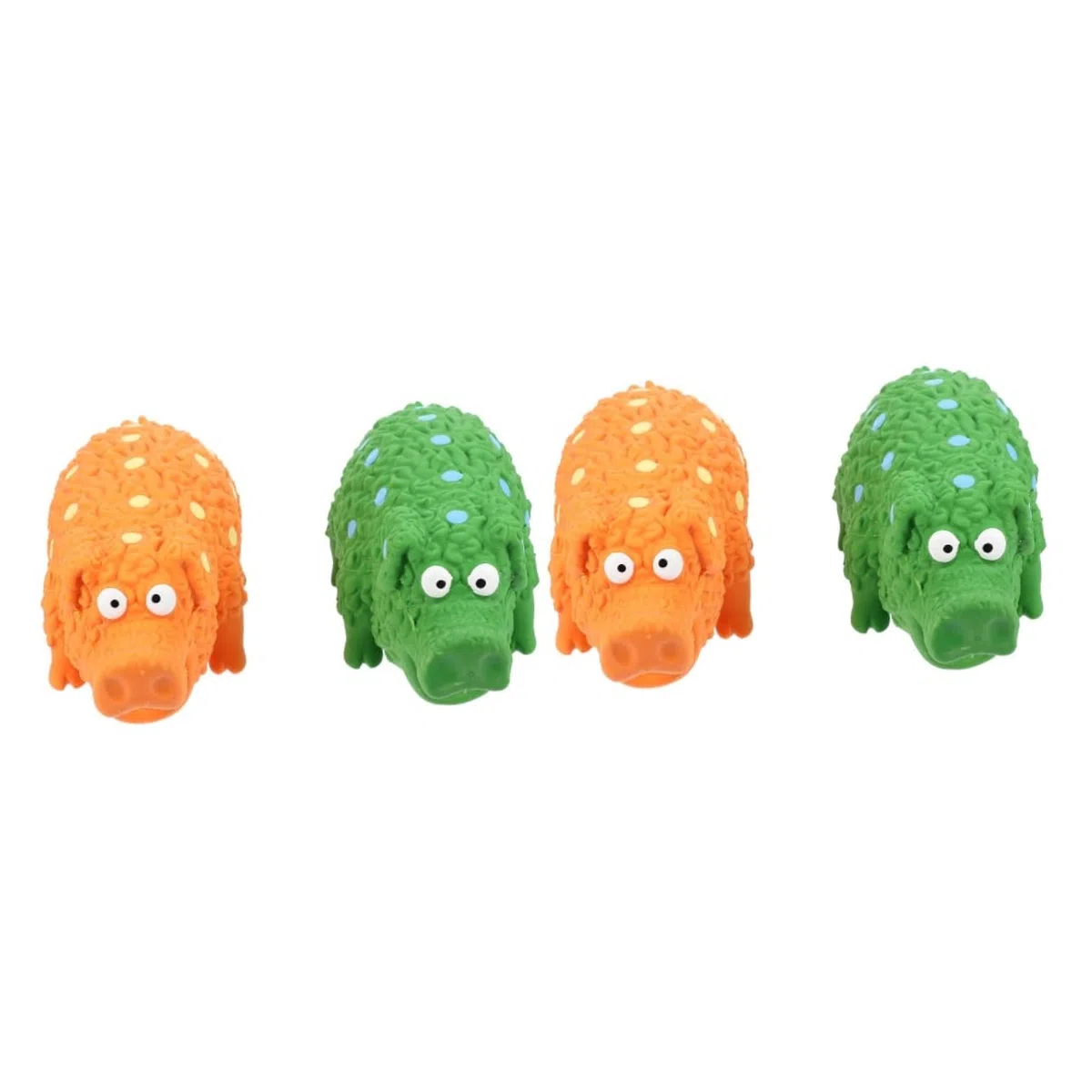 Housoutil Cachorro 4 Piezas De Juguete para Mascotas Juguetes para Cachorros Juguetes para Mascotas Juguete para Masticar De Látex para Perros Juguete para Masticar para Cachorros Pequeños