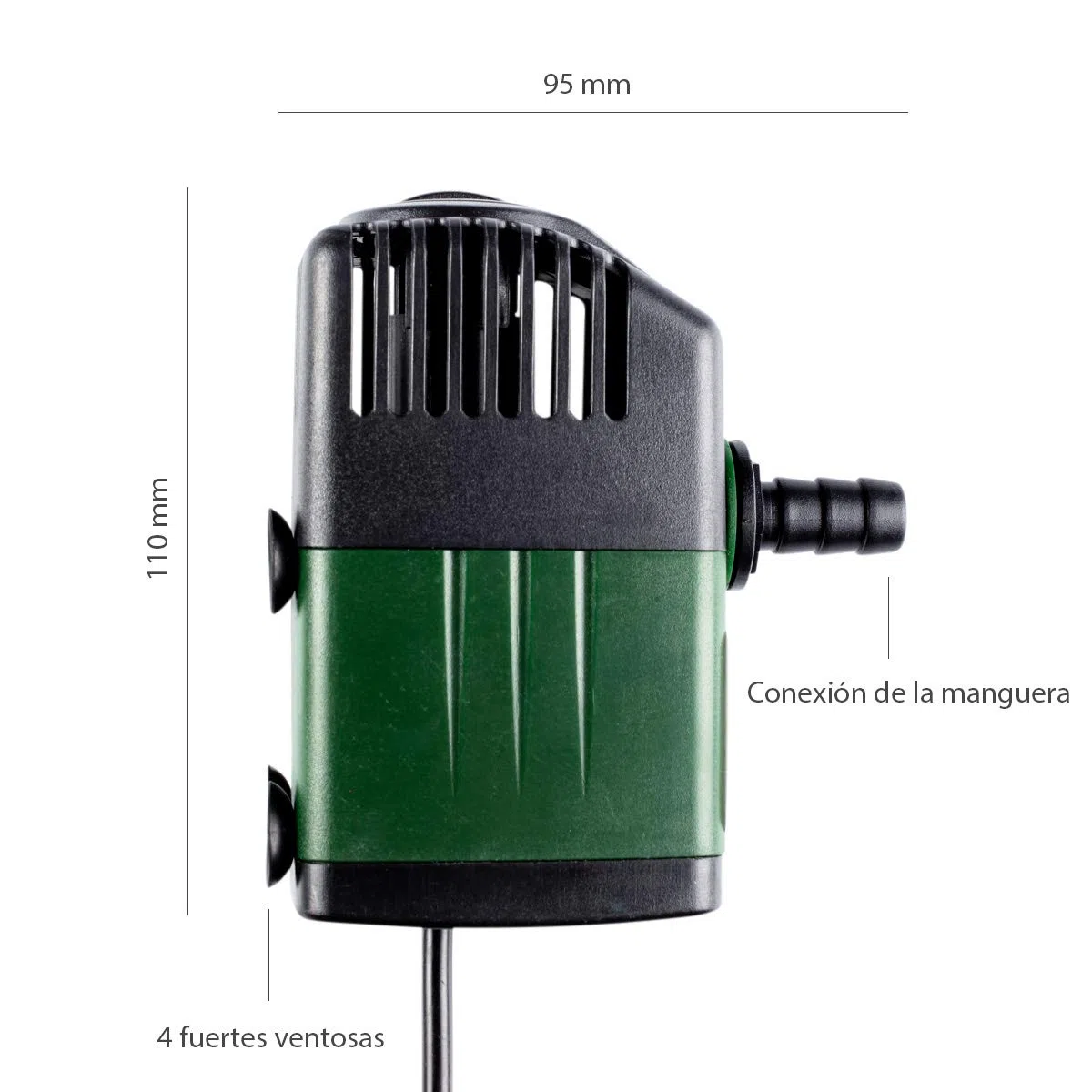 Q-Grow Aqua Cambiador de Agua para Acuarios con Bomba Potente