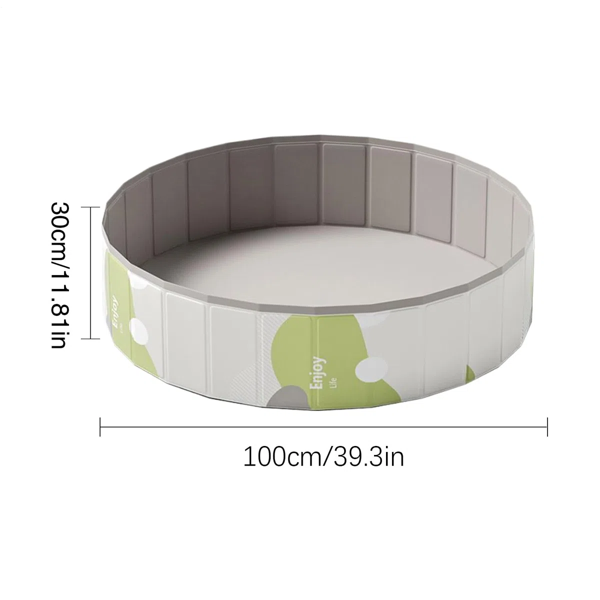 Piscina para Mascotas Portátil Plegable De PVC