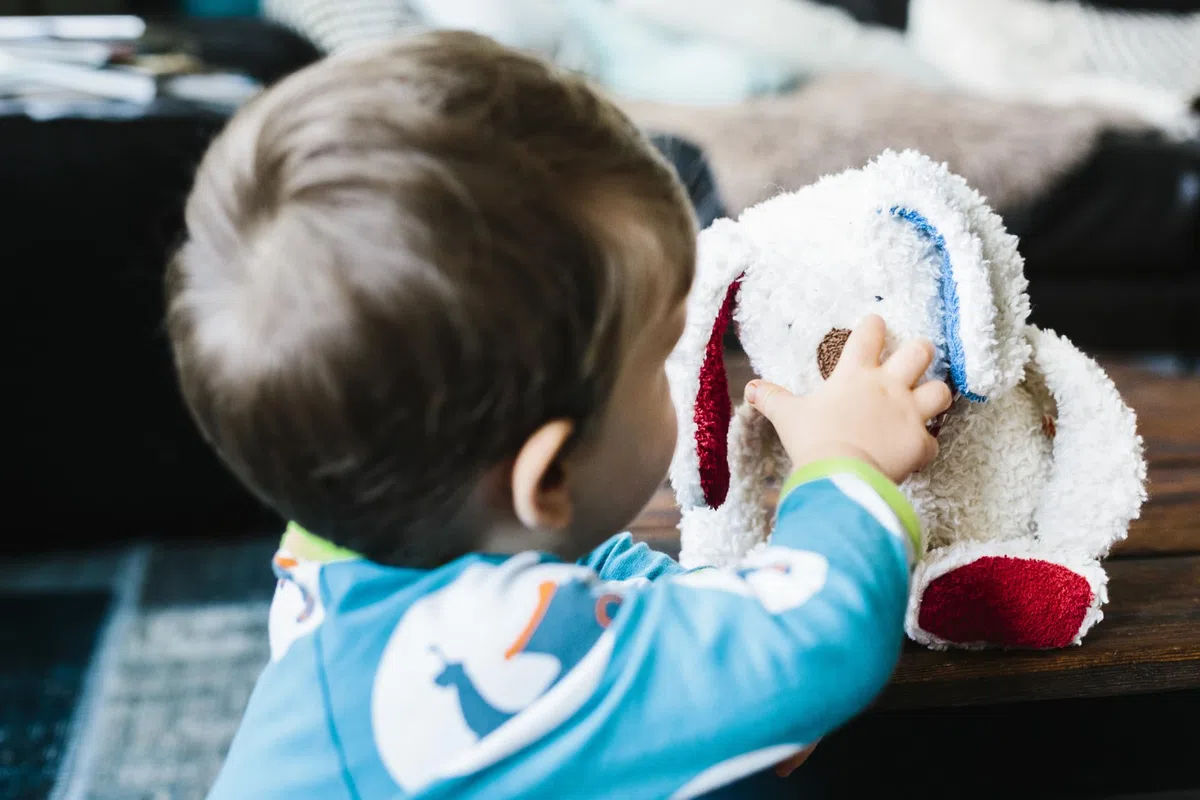 efie parte & Peluche perro, cultivo ecológico controlado (Organic), fabricado en Alemania