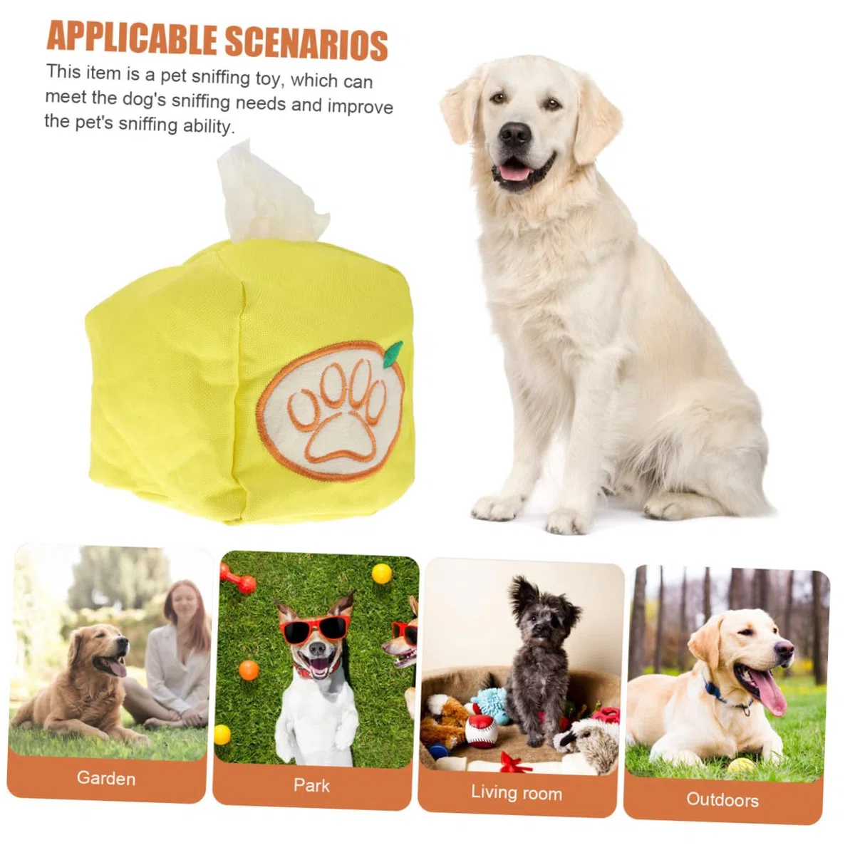 SUPVOX 4piezas Juguete Interactivo para Perros Caja para Olfateo y Forrajeo Entrenamiento De Olores para Mascotas Juguete Divertido para Cachorros Estimula El Ejercicio Energía