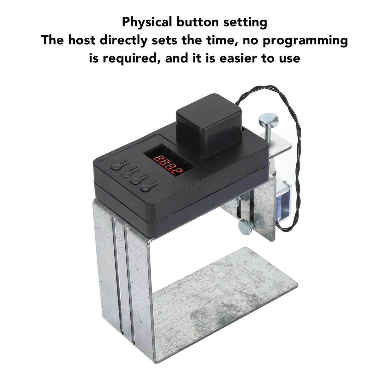 Clicker de Teclado Automático, Clicker de Teclado de Computadora de Altura Ajustable, Jiggler de Clicker Automático de Mouse Físico para Juegos, Herramienta de Automático