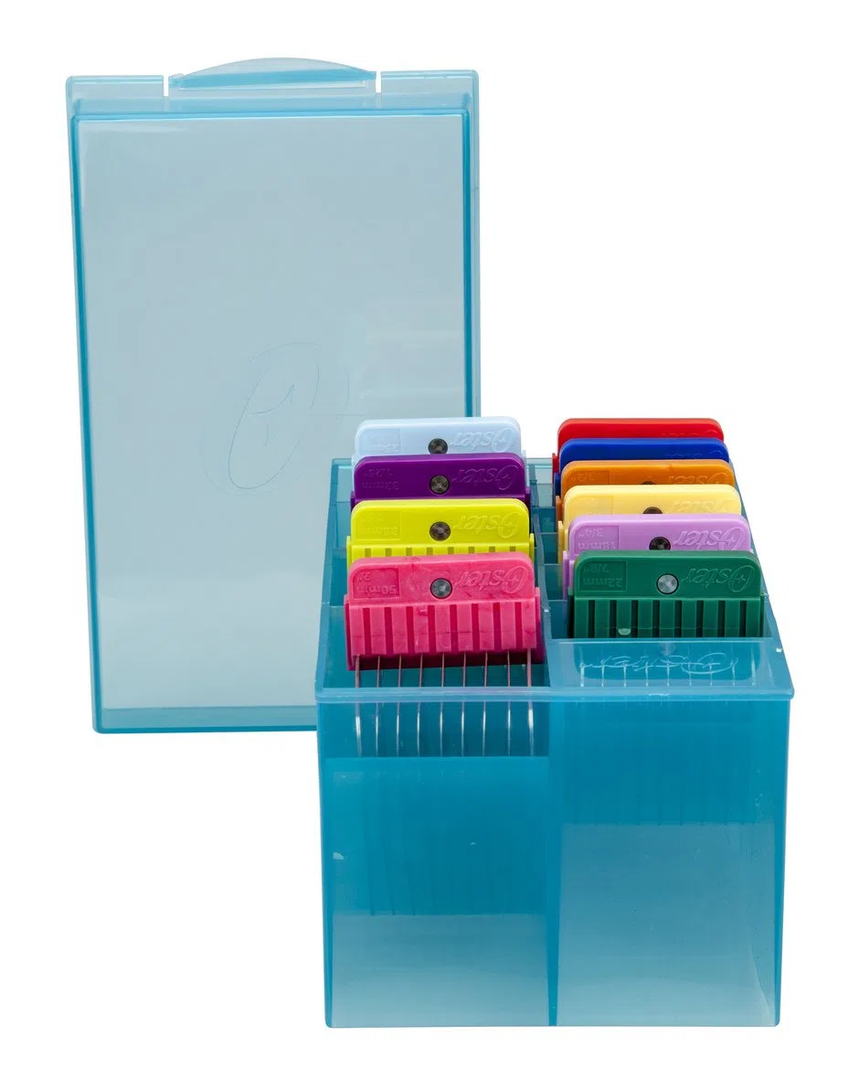 Oster 10 piezas de acero inoxidable Pet Clipper guía Kit de peine (078936-100-000)