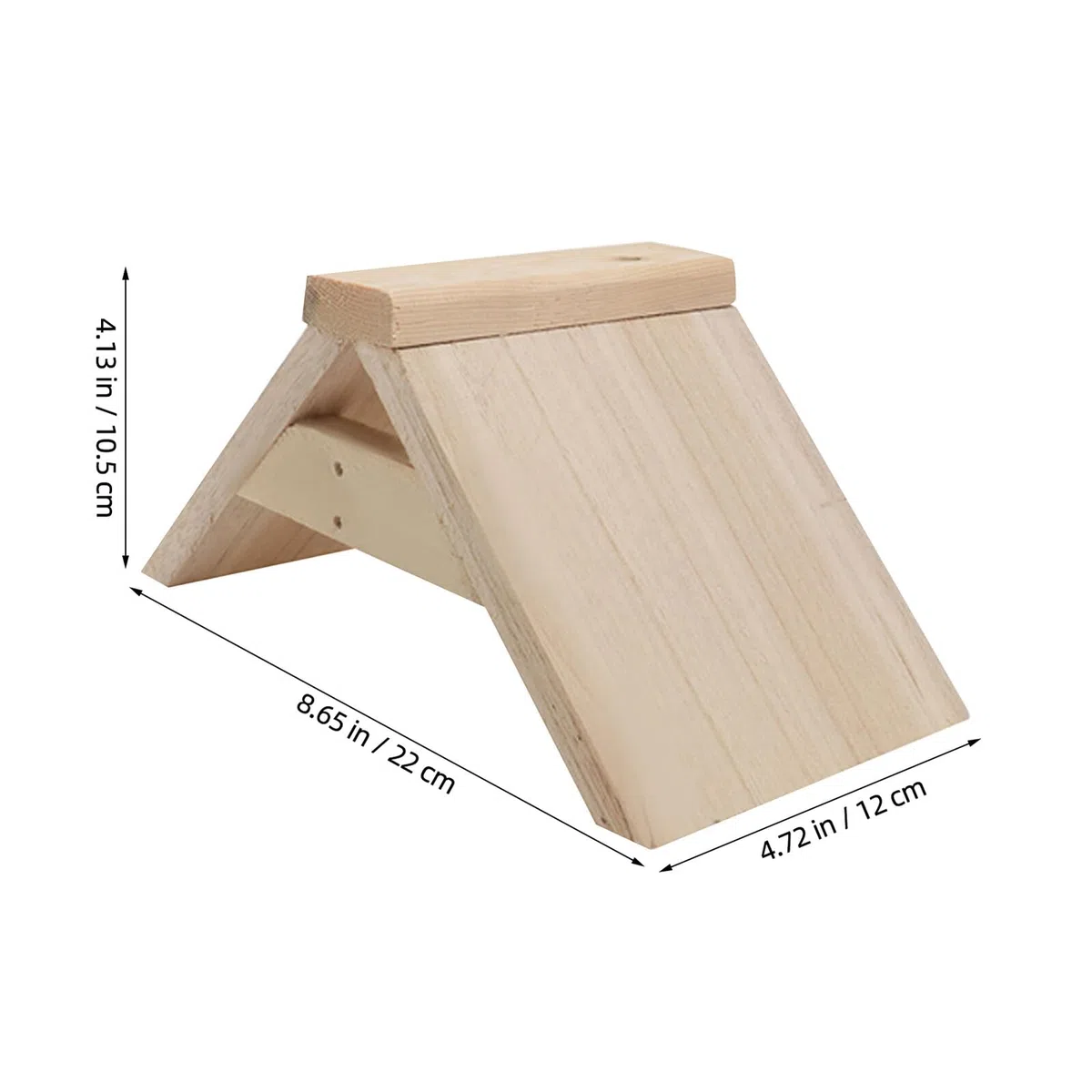 SUPVOX 6 Soportes para Palomas de Madera Maciza, Perchas para Pájaros Pequeñas, Plataforma Estable para Palomar, Accesorio para Jaulas, Soporte Higiénico para Aves, Uso Interior