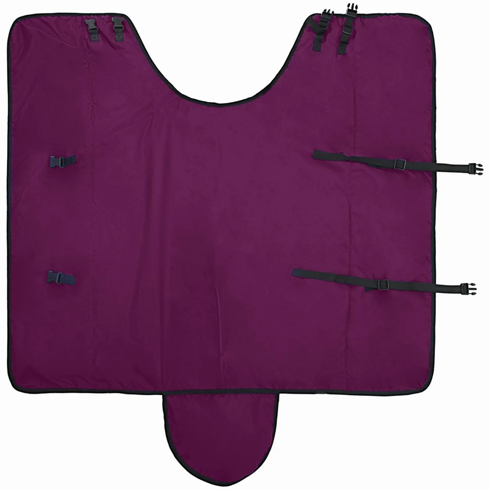 Genérico Manta para Caballo Verde Oscuro y Negro 155 cm Poliéster,Deportes,Actividades al Aire Libre,Equitación,Cuidado de Caballos,Mantas y para Caballos,Violeta,42013095