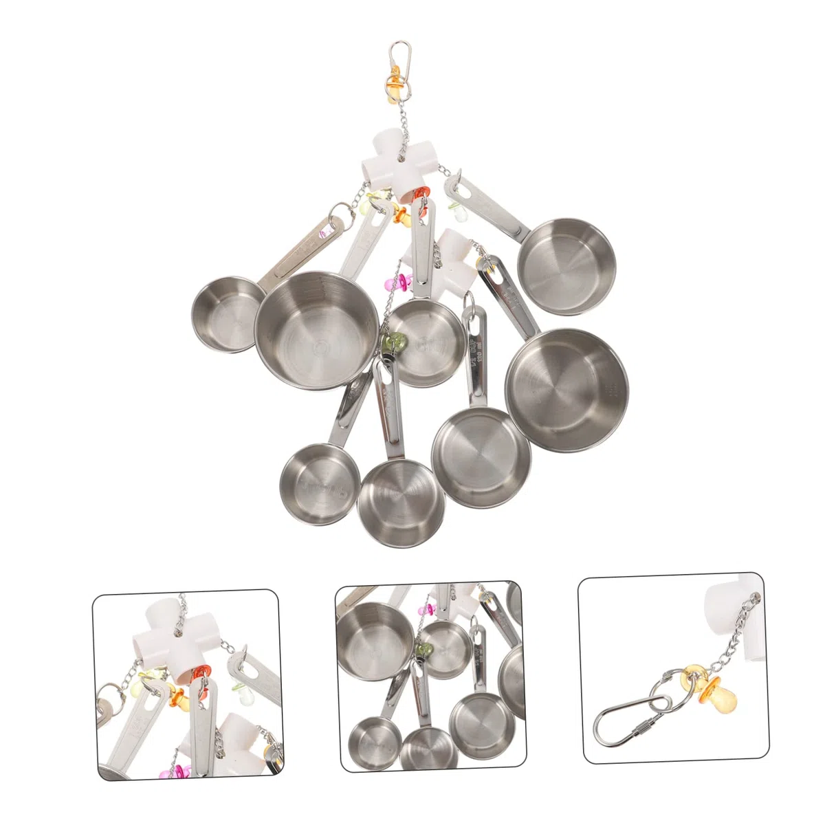 1pieza Parrot Chewing Toy para y Aves Juguete De Masticar para Aves Accesorios Cockatiel y Conure