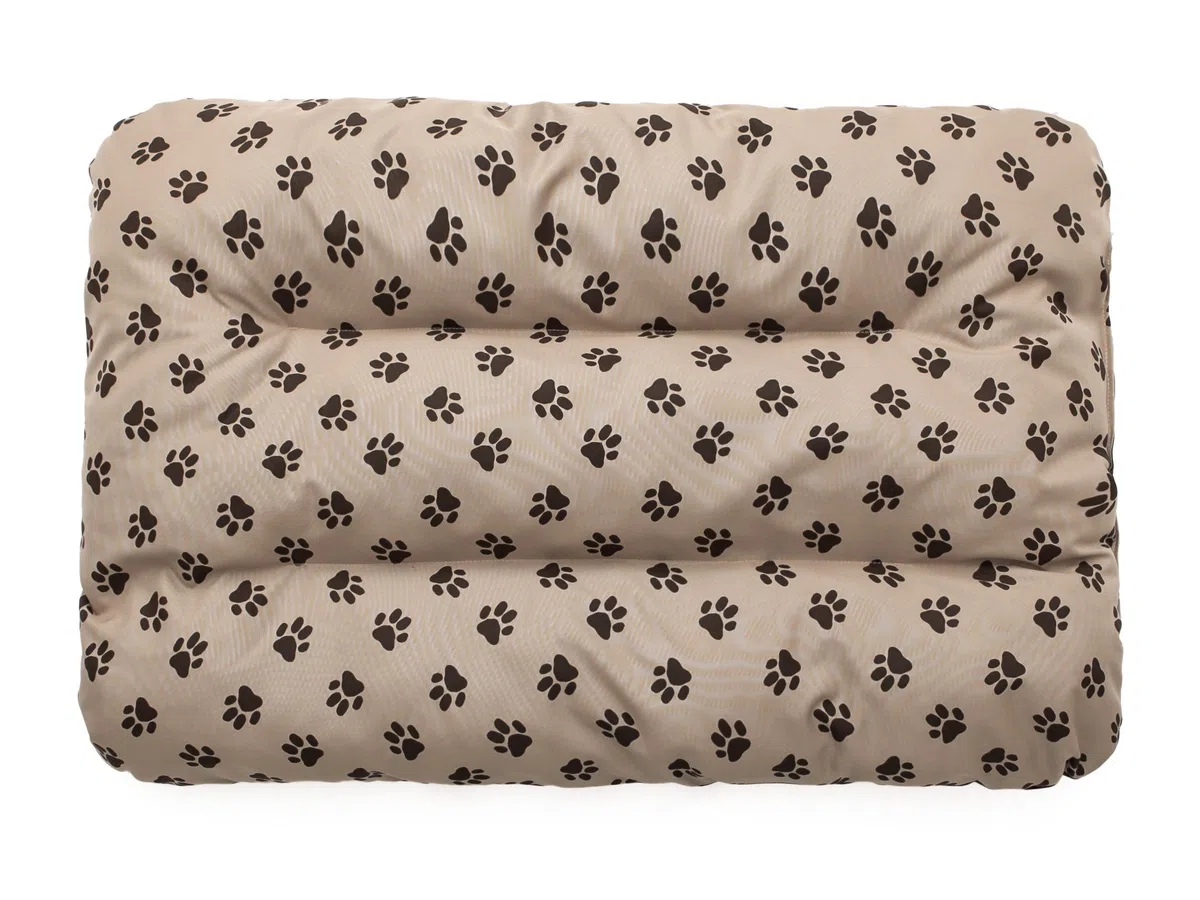PillowPrim Colchón para perros, sofá para perros, cojín para perros, colchón para perros, cama para mascotas, cama suave, cojín R2-100 x 70 cm, patas beige