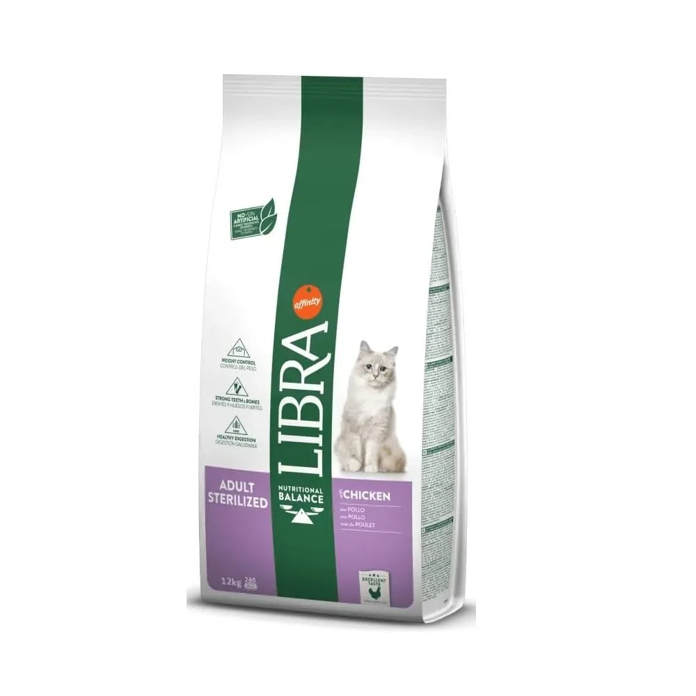 PIUMER - Pienso para Gato esterilizado Libra Pollo 12 kg