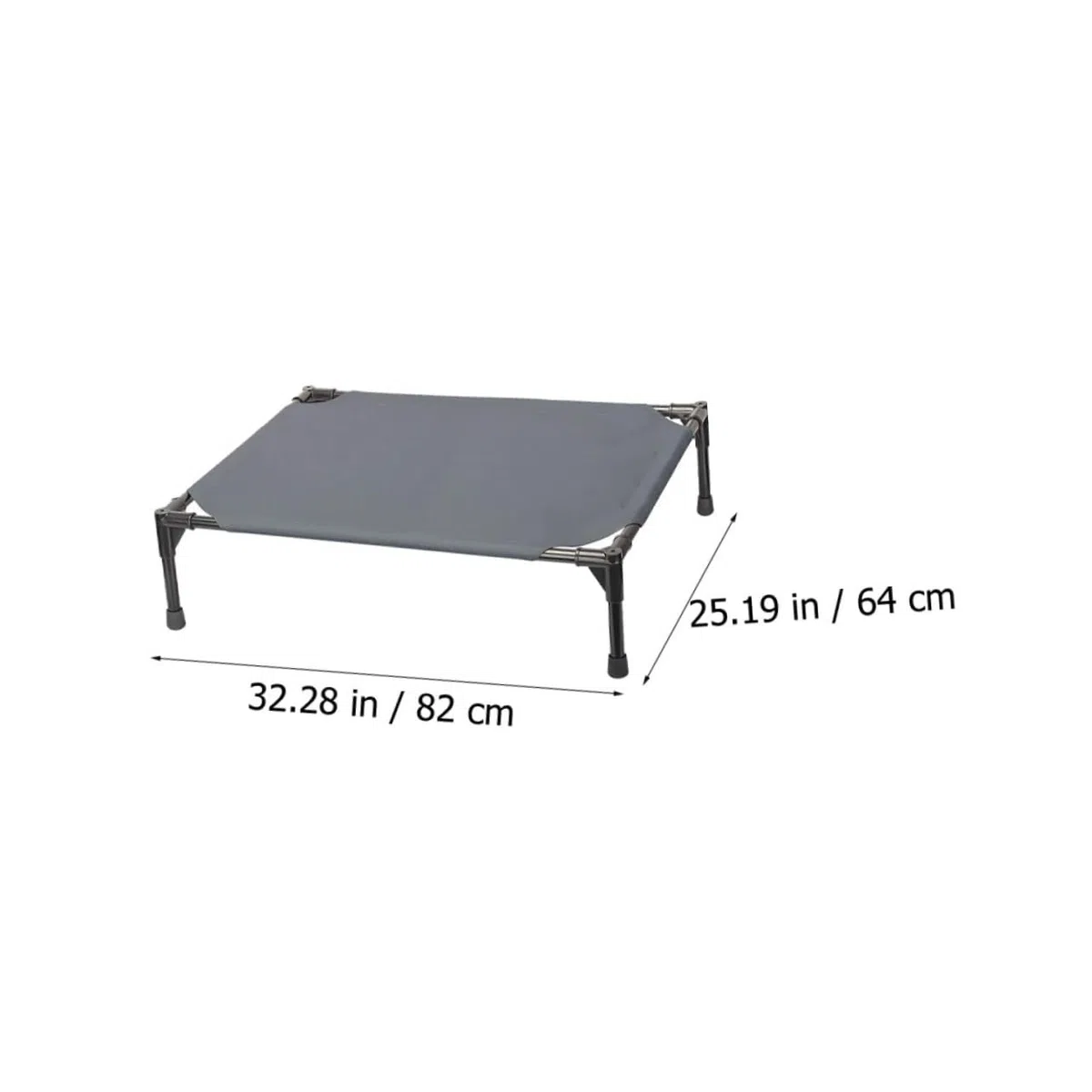 Sosoport 1pieza Cama Elevada para Cama para Desmontable y Lavable para Interior y Exterior Mediana