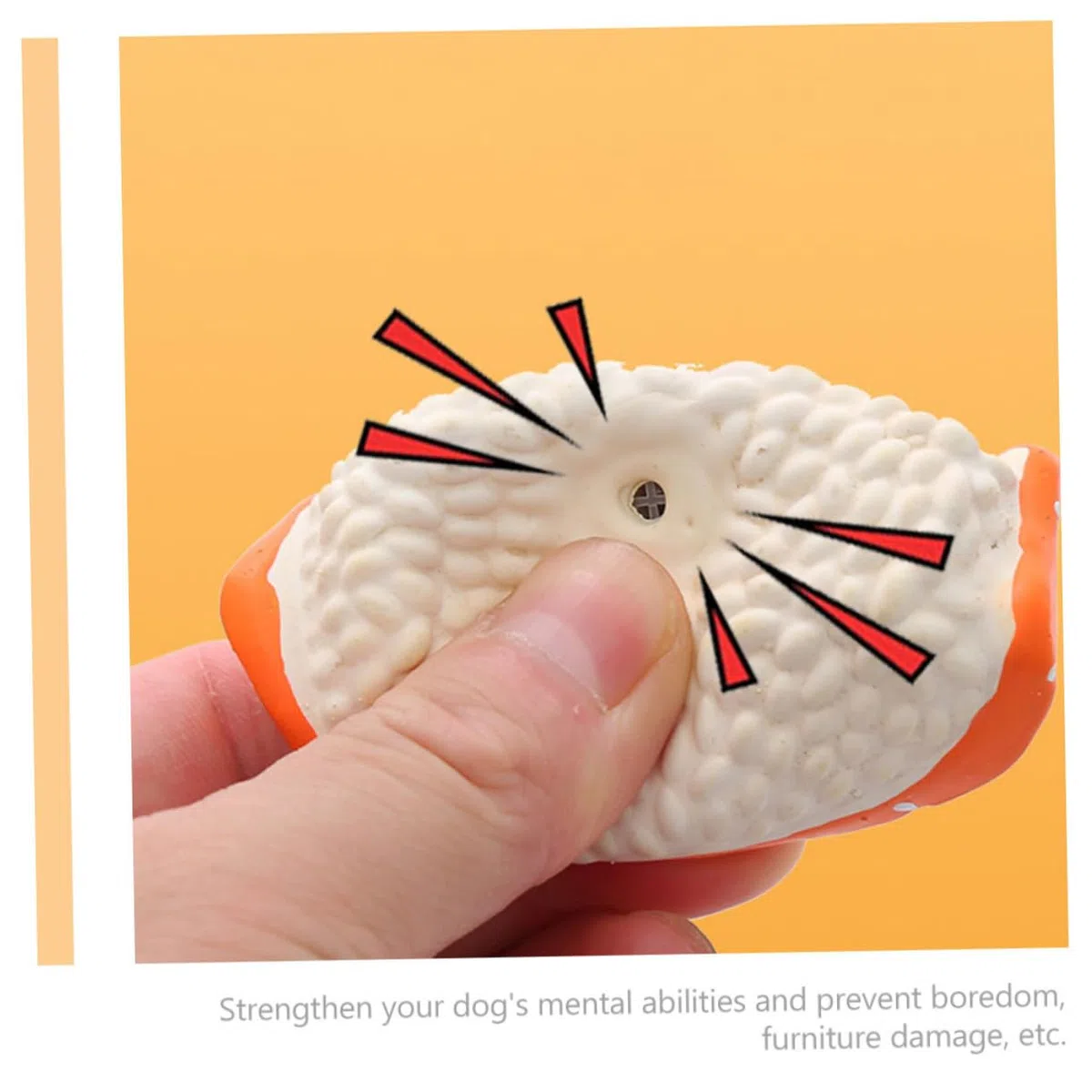 ABOOFAN 9piezas Juguetes Interactivos para Perros Molar Sushi De Caucho Resistente para Cachorros y Mascotas Juguetes Divertidos para Masticar y Jugar