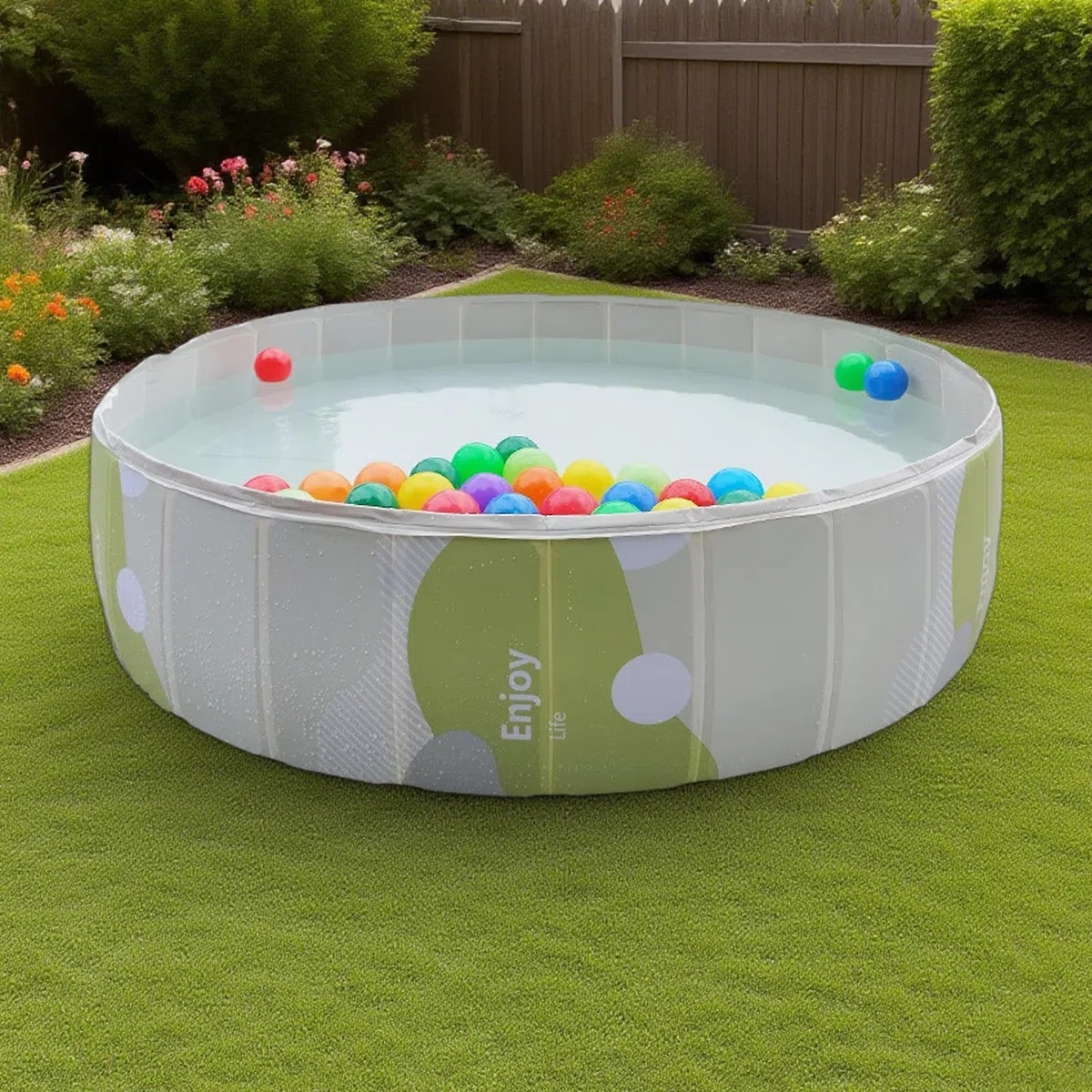Piscina para Mascotas Portátil Plegable De PVC