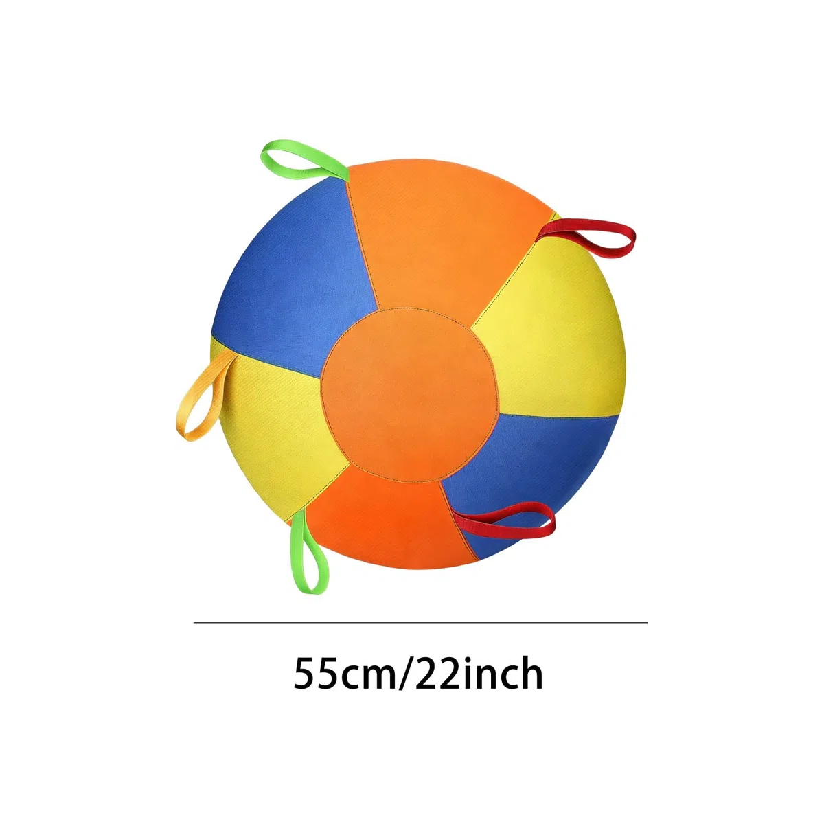 Juguete para Perro de Pastoreo Juguete Inflable Resistente a Roturas | Pelota de Perro Calmante con Asa Para masticadores agresivos, exteriores, jardín, piscina, juego y ejercicio