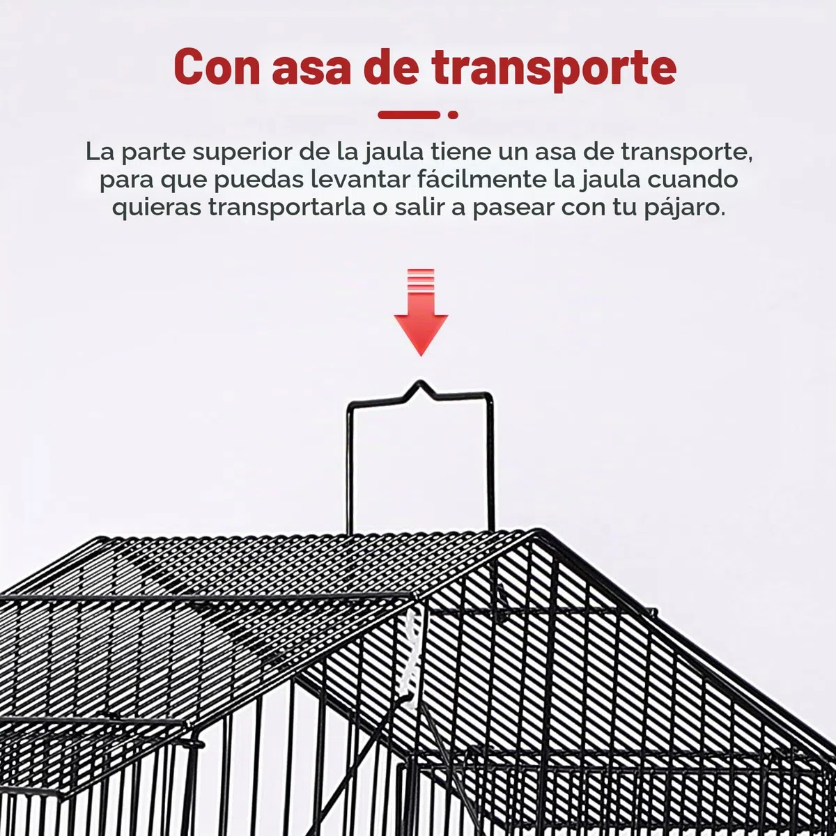 UISEBRT Jaula para pájaros con juguete de jaula - Gran aviario para pájaros, casa de aves de metal, jaula para pájaros para pinzones, canarios, periquitos, negro (Tipo A, 46 x 35.5 x 99 cm)