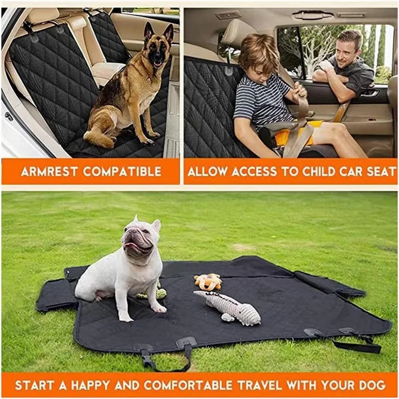 Funda de Asiento de Coche para Perro para Suzuki Livio 2015-2018, Funda Asiento de Coche Perros, Antideslizante Impermeable, Hamaca Viaje Perros Accesorios Coche