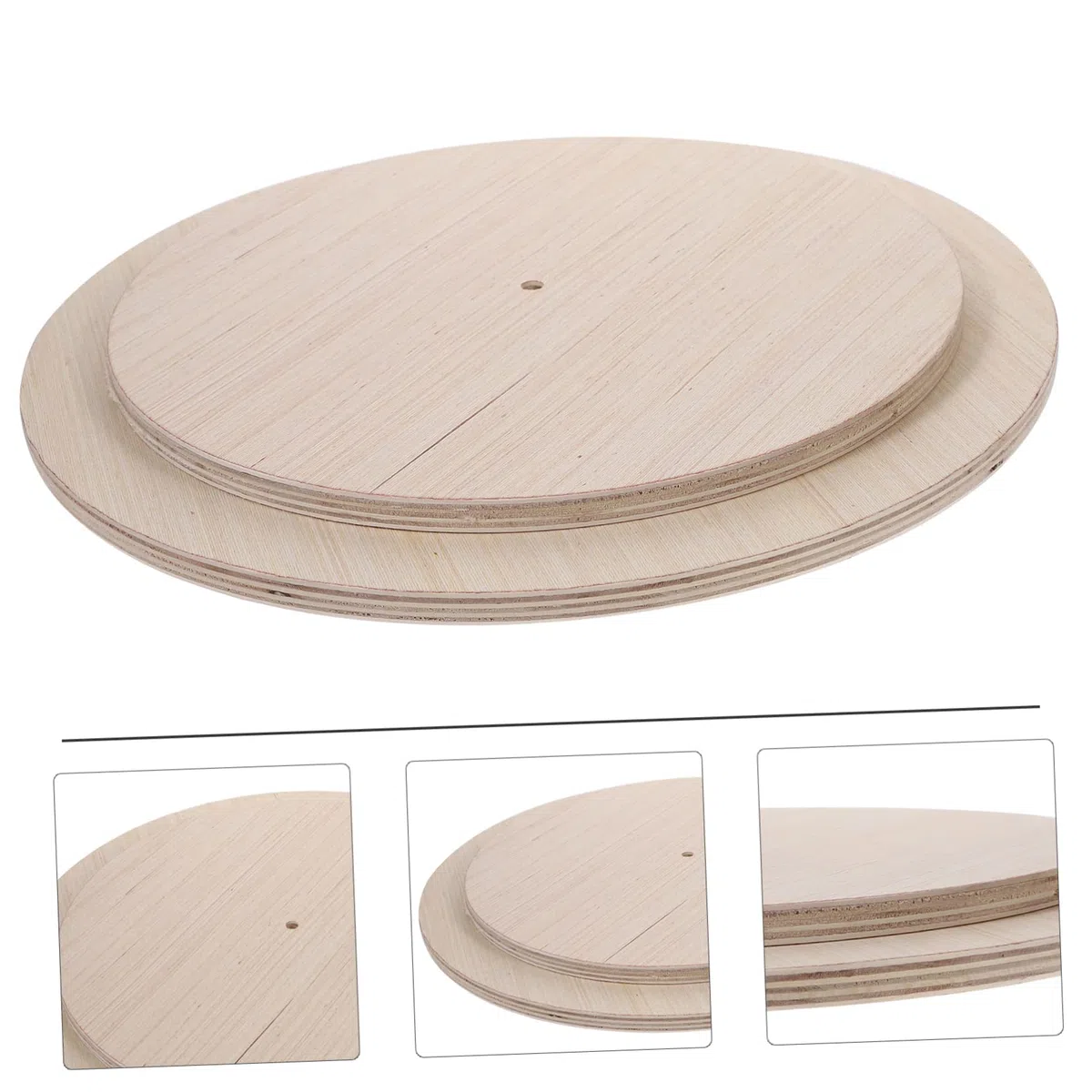 Plataforma de Madera Resistente para Gatos, Recambio para Rascador Base Reforzada, Accesorio para Poste de Juego y Descanso para Gatos Domésticos