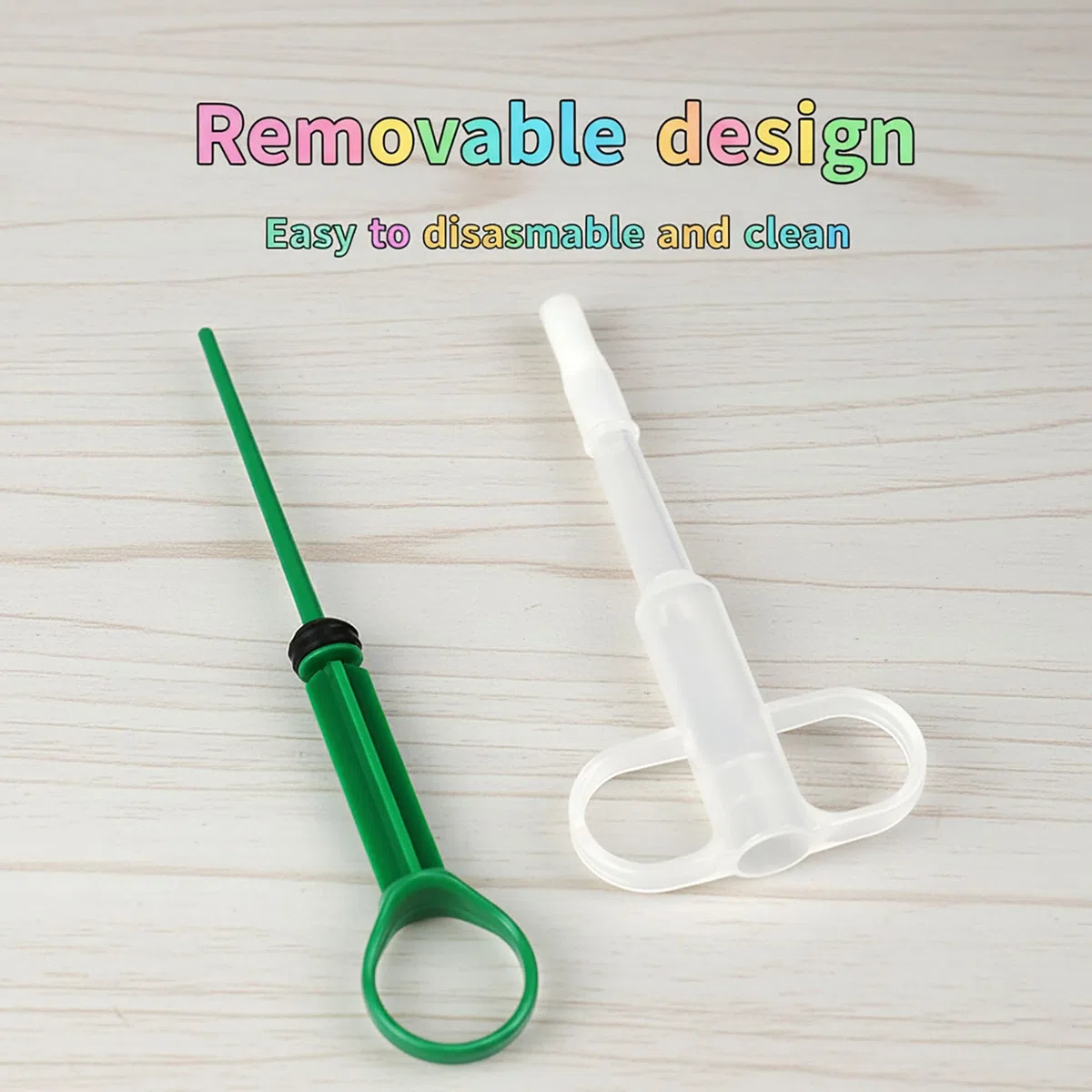 Dispensador de píldoras y popper para gatos, pistola de 4 piezas con punta suave, herramienta alimentadora de medicamentos para perros y animales pequeños, empujador de jeringa para tabletas