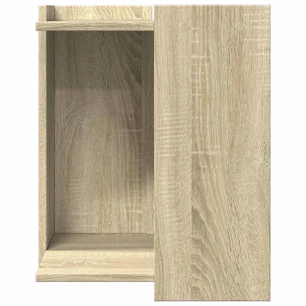 Genérico Mueble arenero para Gatos Madera Roble Sonoma 42x42x51 cm,Producto para Mascotas y Animales,Productos para Mascotas,Productos para Gatos,Mobiliario para Gatos,857744