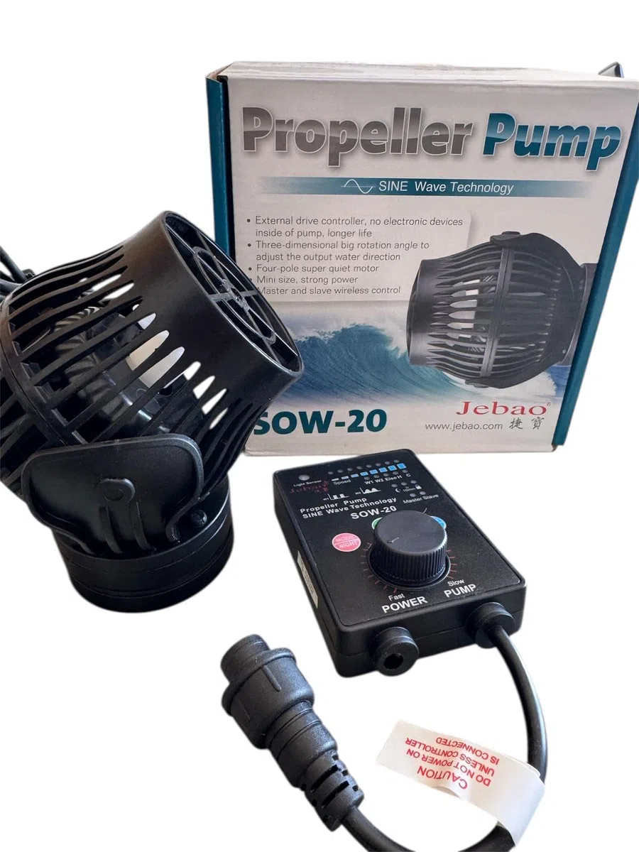 Bomba de agua para acuario SOW-20 Jebao de circulación potente, silenciosa, controlable (de 1700 a 20000 l/h)