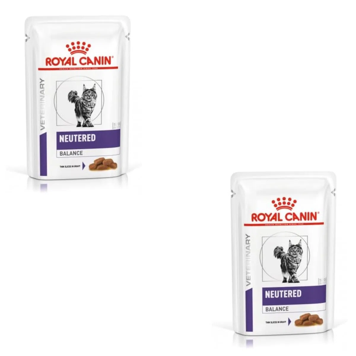 Royal Canin Expert Neutered Balance | Paquete Doble | 2 x 12 x 85 g | Alimento Completo para Gatos | Comida húmeda para Gatos Adultos esterilizados o con Tendencia a engordar