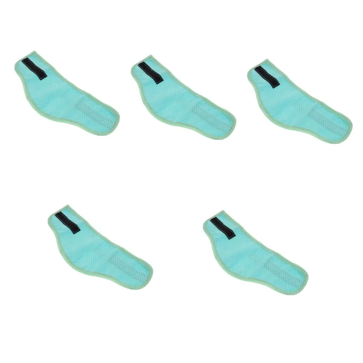 FRCOLOR 5pcs Pet Cooler Schal Kleine hundehalstuch Welpenhalsband Handtücher Handtuch kühlender Schal für Haustiere kühlendes Hundebandana Kalt Dreieckiger Schal Sommerartikel PVA