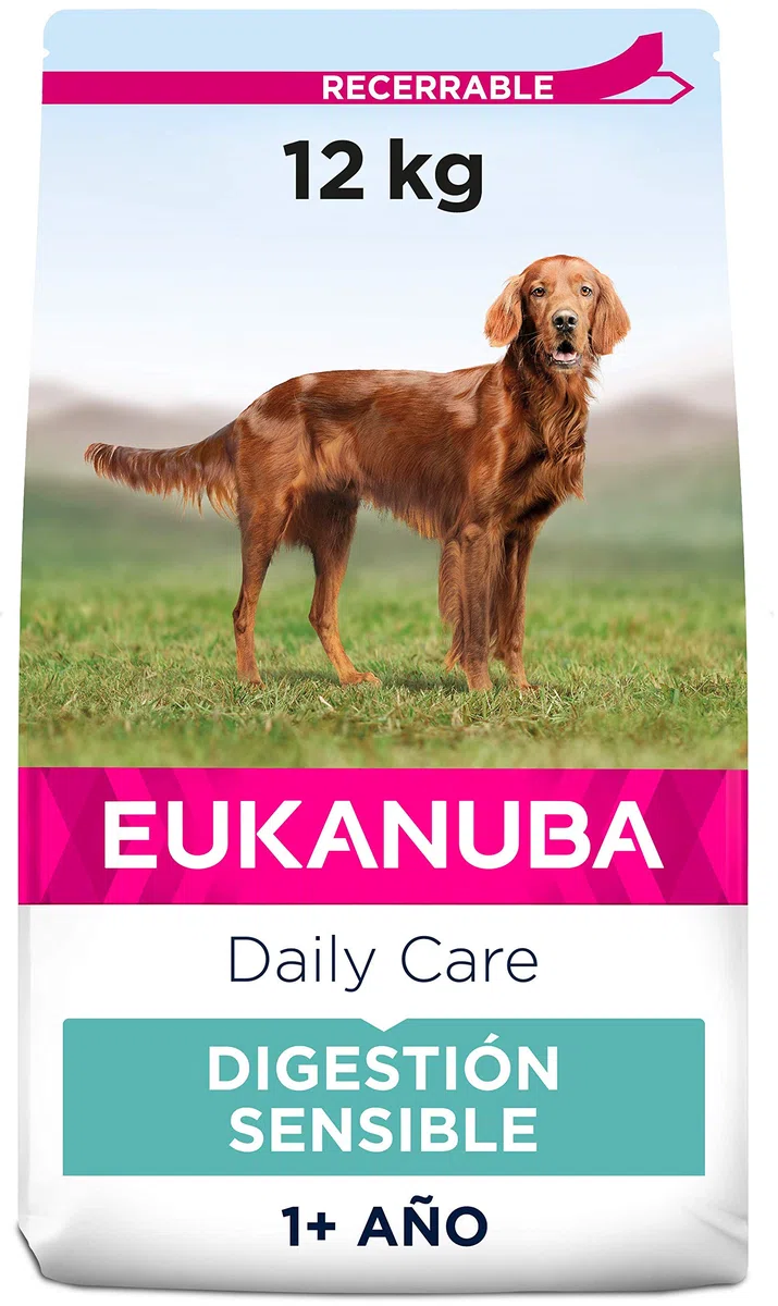 Eukanuba Daily Care Alimento seco para perros adultos con Digestión Sensible 12 kg