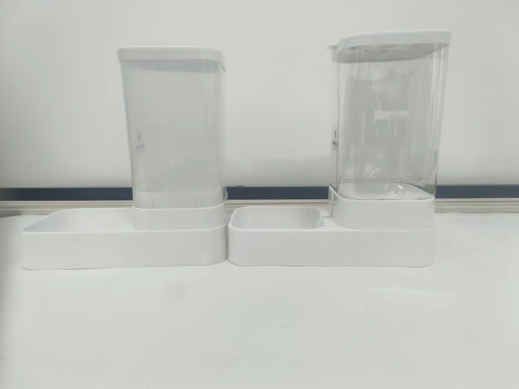 Comedero automático para gatos y dispensador de agua, juego de cuencos de agua y comida para perros, comedero de gravedad para gatos, dispensador automático de agua para perros, estación de