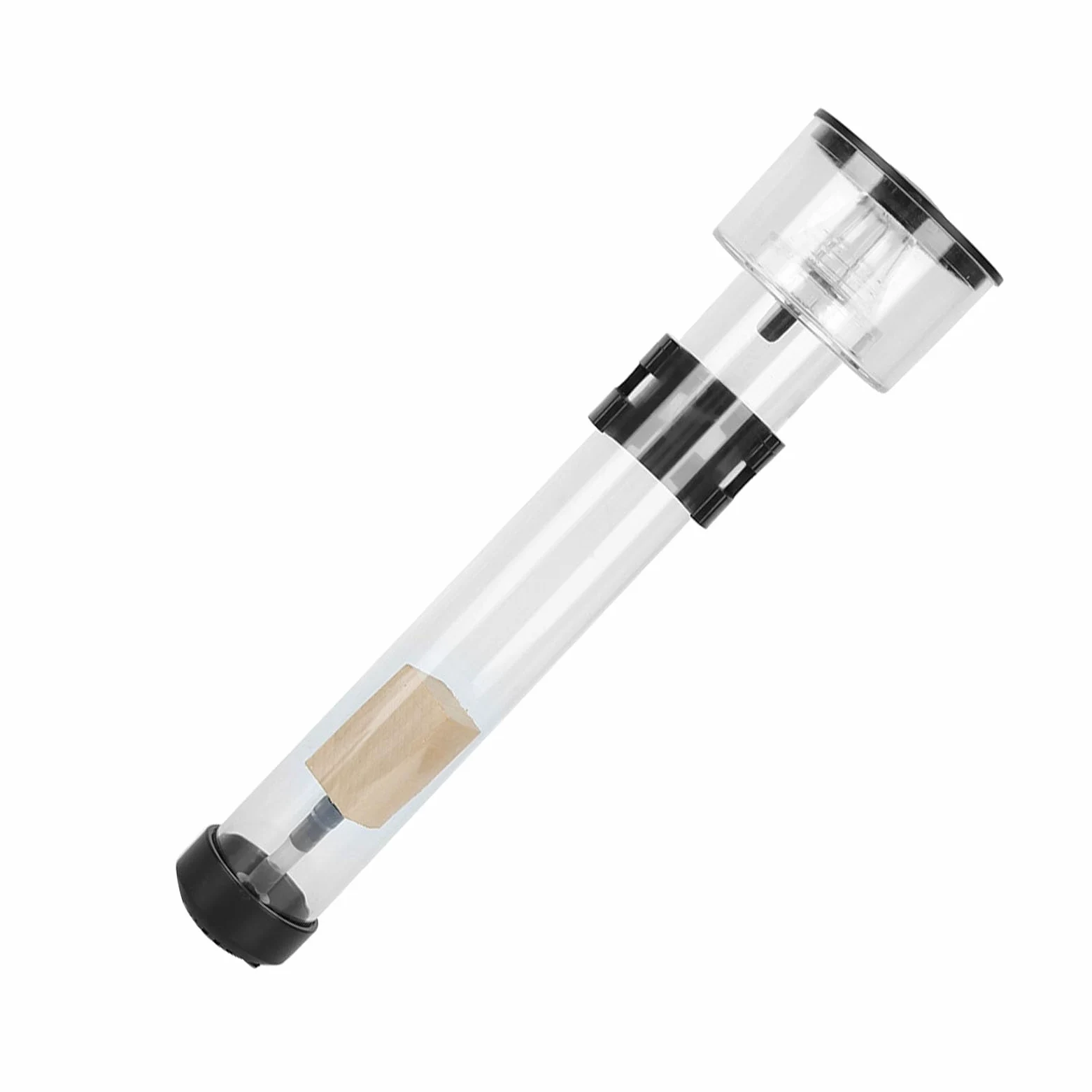 Skimmer de proteínas Filtros de Acuario Material acrílico Separador de Filtro de Pescado Vista Clara Duradera Materia orgánica separada Reduce la Carga bioquímica para acuarios