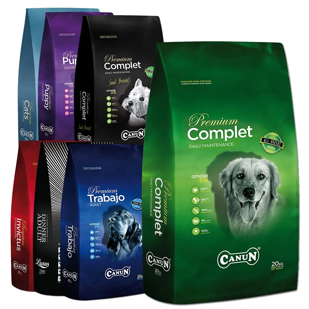 Pienso para Perros para Todas Las Razas y tamaños Rico en Pollo Alimento seco para Perros 20 kg Canun Complet Daily Maintenance