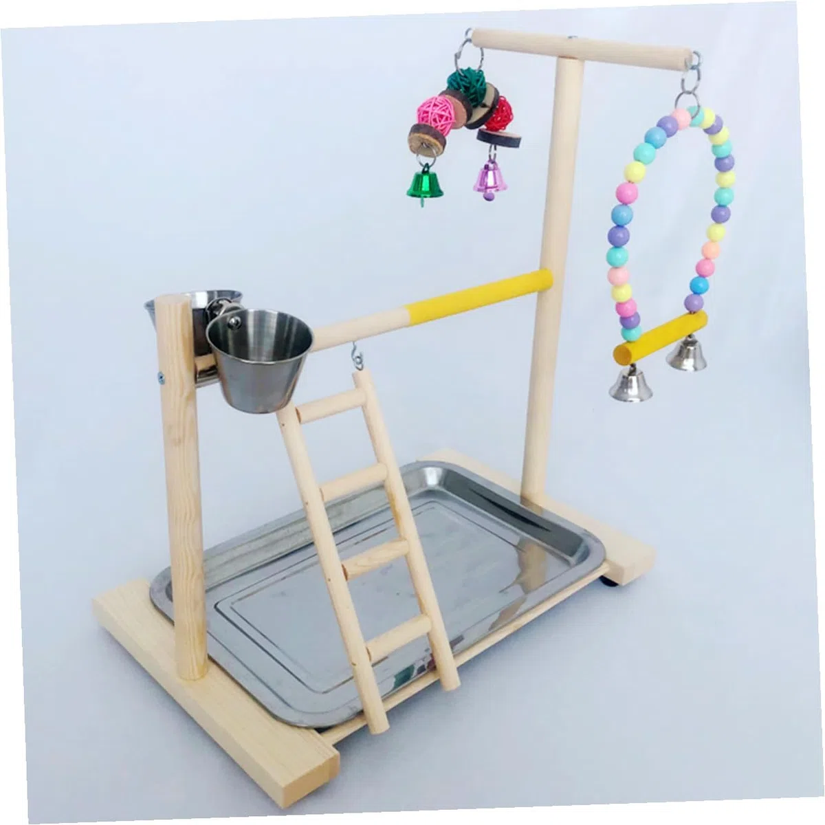 BESPORTBLE Soporte De Entrenamiento para Juguete De Equilibrio para Mascotas Ecológico