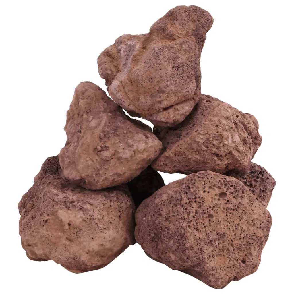 Genérico Rocas volcánicas Rojas 10 kg 10-30 cm,Producto para Mascotas y Animales,Productos para Mascotas,Productos para Peces,Decoración de acuarios,155323