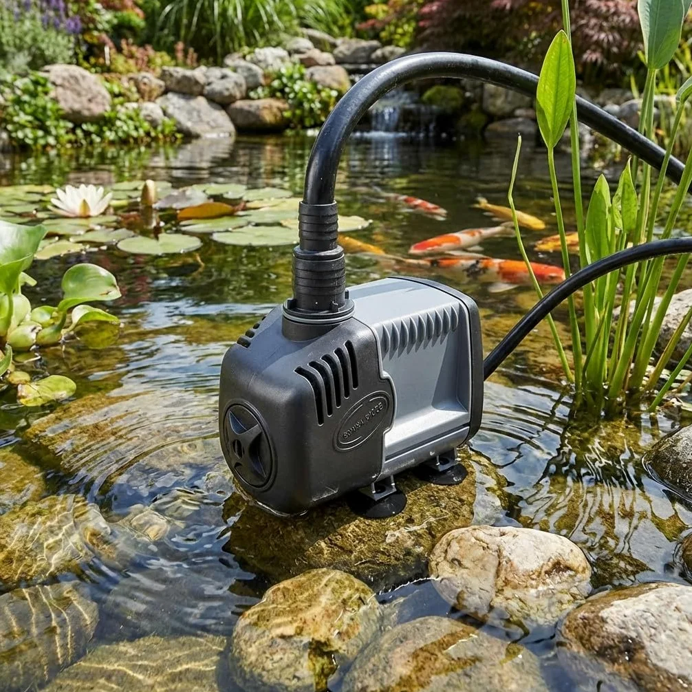 Suinga Bomba de Agua Syncra Silent 2150 L/h Máxima elevación 2m | Bomba de Acuario Estanque Pecera Silenciosa | Mini Bomba de Agua Sumergible