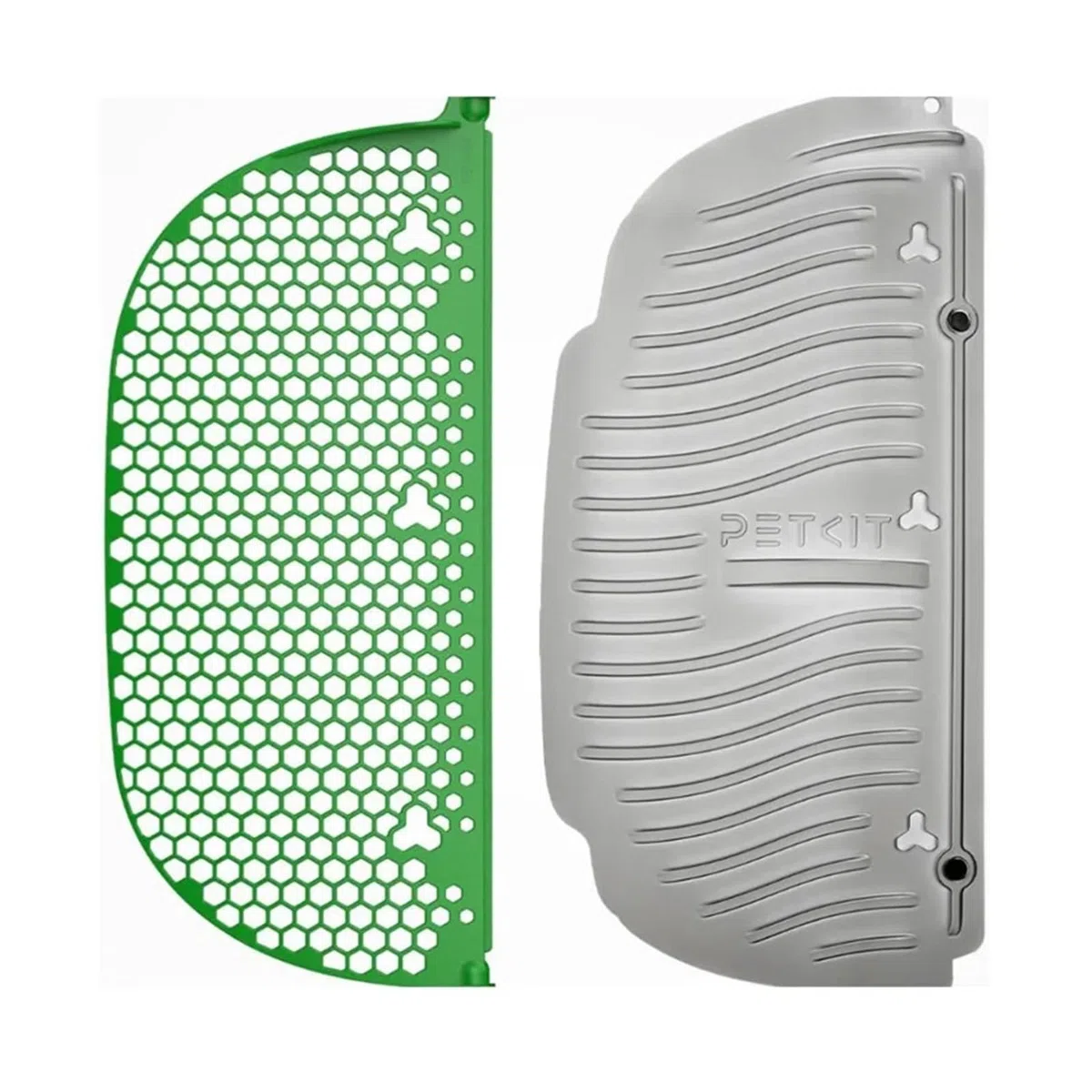 Genérico Compatible con PETKIT PuraMax y PuraMax 2, tamiz de Arena de Panal, diseño magnético, Accesorio de Caja de Arena for Gatos autolimpiante(Light Grey) | Diseño magnético,Estructura panal,Fácil limpieza,Ajuste preciso