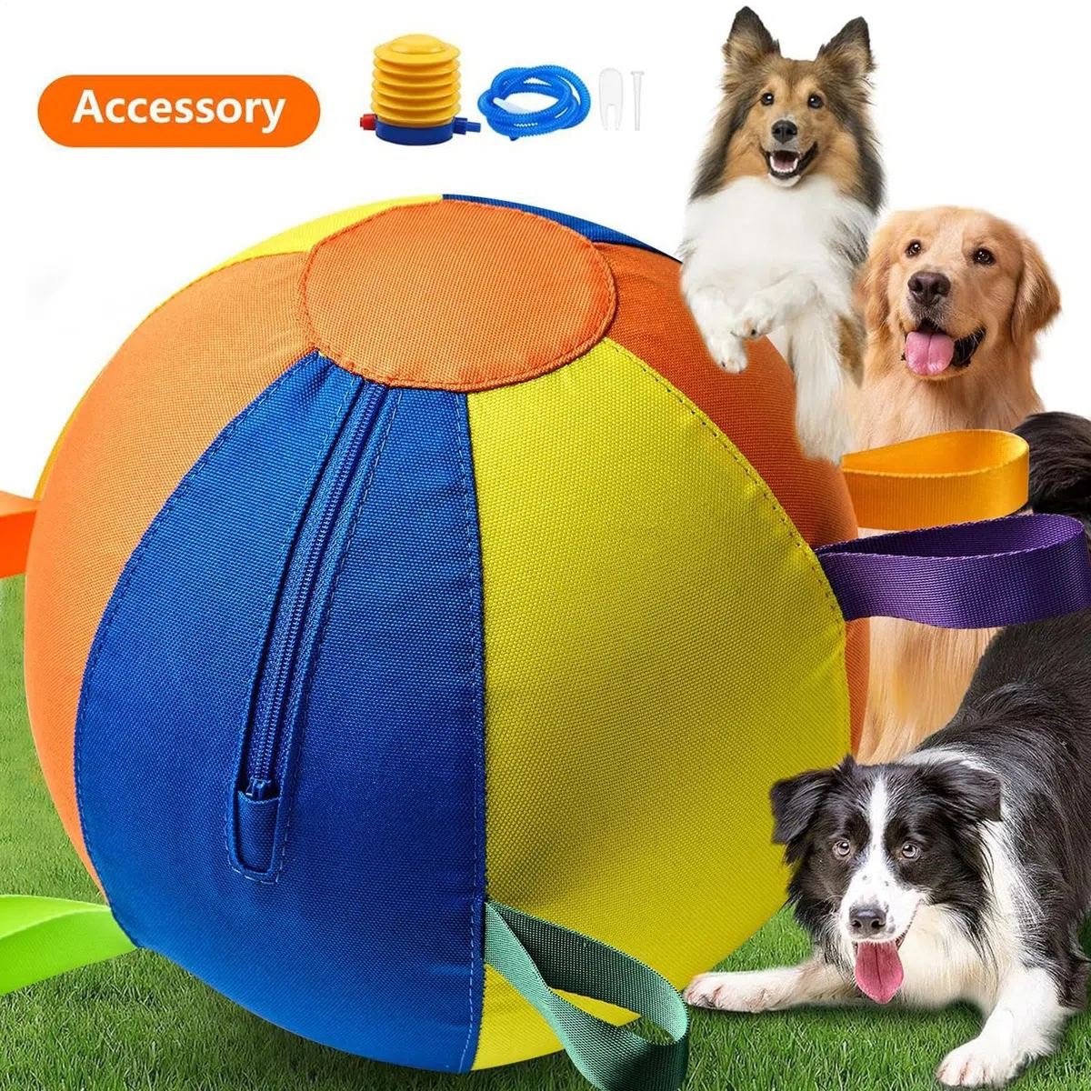 Juguetes pelota para perros Juego Antimordiscos para Masticadores Agresivos | Pelota Interactiva Perros y Cachorros Masticadores agresivos juego al aire libre agua Navidad cumpleaños