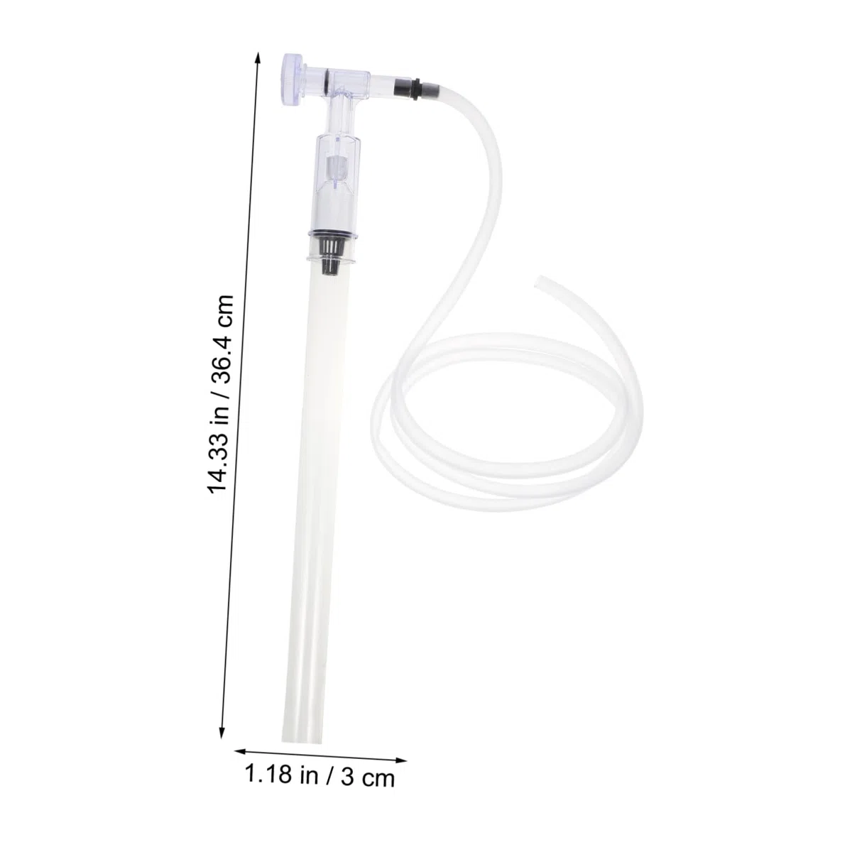 Sosoport Kit De Limpieza De Acuarios 2 Piezas Cambiador De Agua para Pecera para Un Cambio De Agua Eficiente