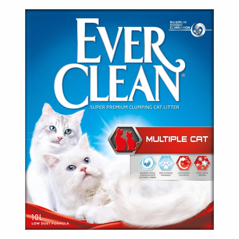 Ever Clean Arena perfumada para hogares con Varios Gatos