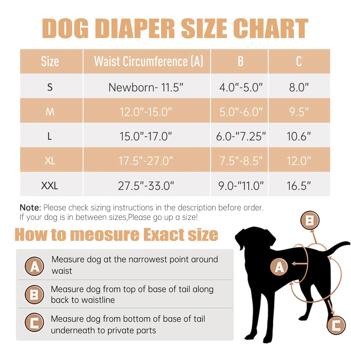 Leekalos Pañales reutilizables y lavables para perros hembra (paquete de 3) - Pañales para perras altamente absorbentes - Pañales de tamaño ajustable para cachorros para bragas de período de perro