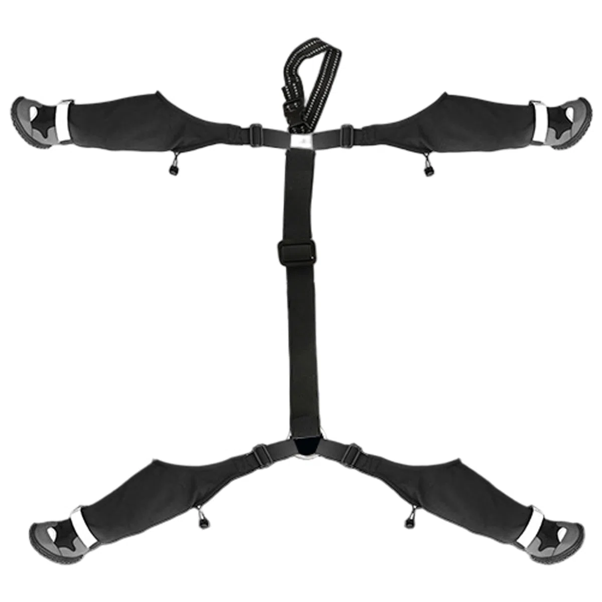 Botas para Perros con Tirantes Botas Impermeables antisuciedad para Perros Pantalones Ajustables Antideslizantes para Caminar al Aire Libre y Protectores de Patas XL