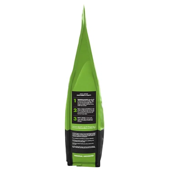 WORLD'S BEST CAT LITTER para Varios Gatos Aroma Lavanda, 28 Libras – Ingredientes Naturales, aglomeración rápida, desechable por el Inodoro, 99% Libre de Polvo, Control de olores excepcional