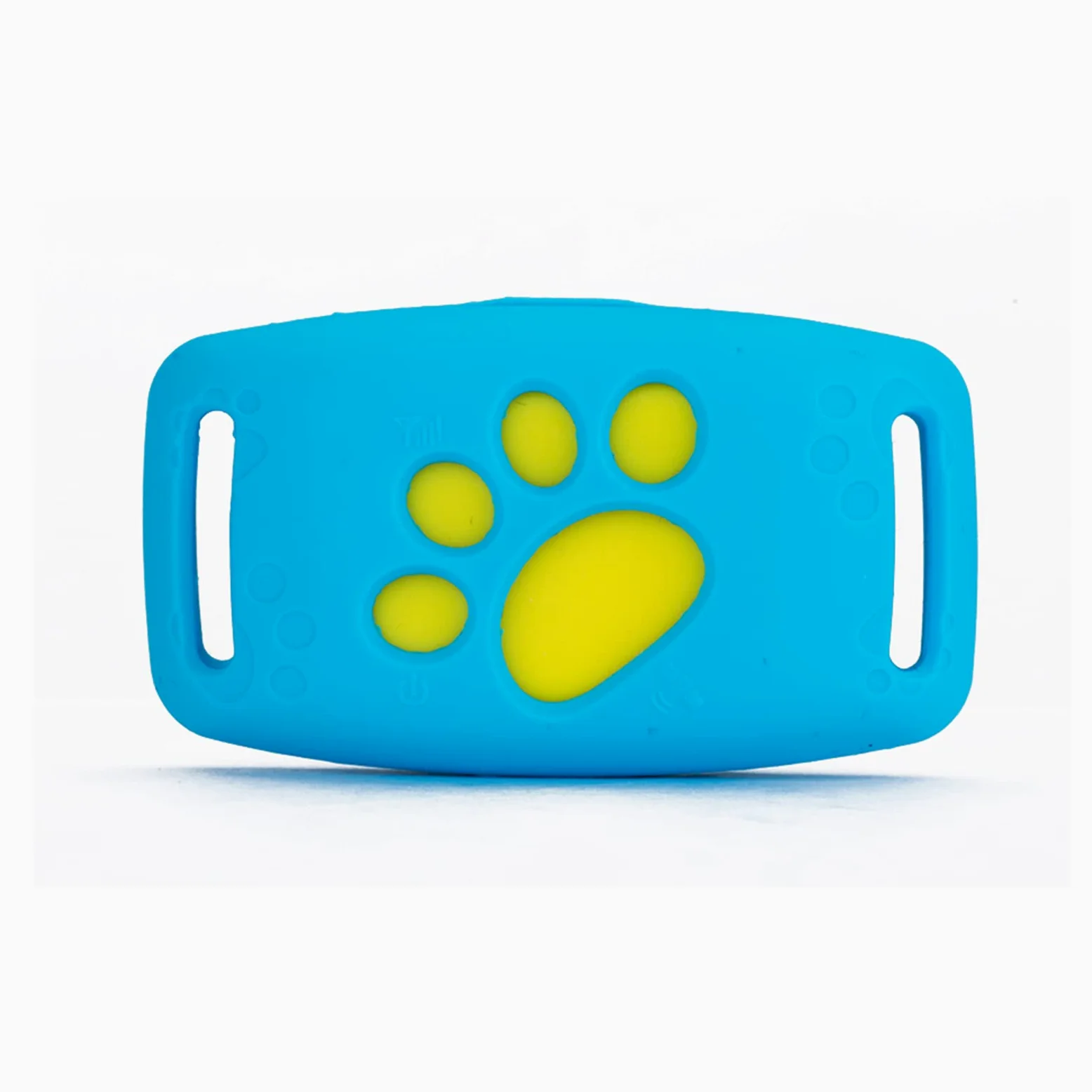 Rastreador GPS para mascotas, perro GPS Posicionador Localizador Collar Perros Gatos Dispositivo de seguimiento GPS con impermeable para mascotas Perro Gato Collar (azul)