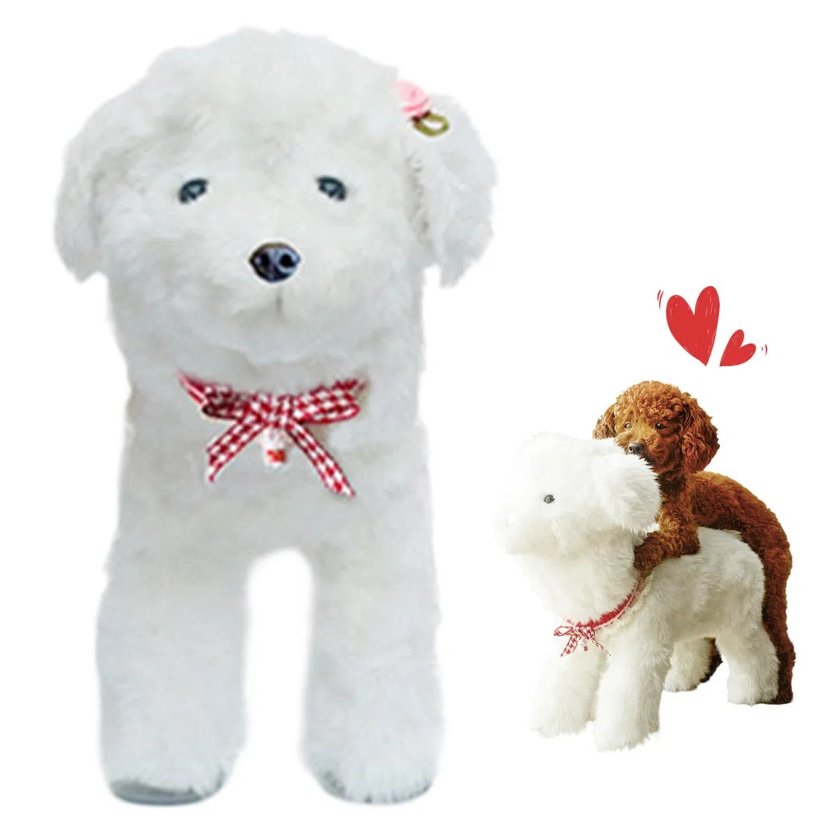 Juguete de apareamiento para Perros, Juguete de ventilación de simulación de Silicona para Perros pequeños de 25 cm